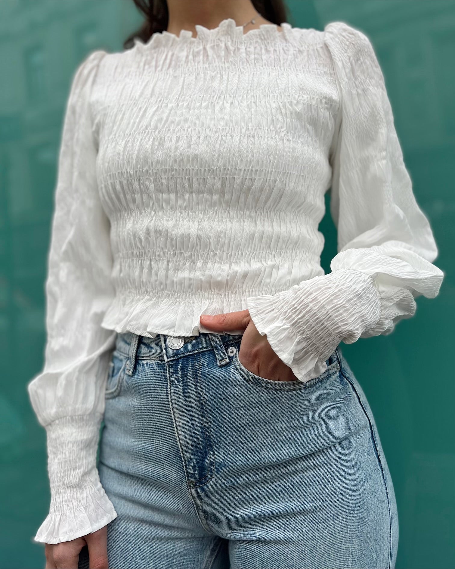PCMOPPI T-Shirts & Tops - Cloud Dancer